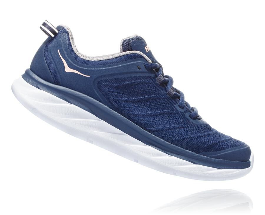 Hoka One One Løbesko Dame - Akasa - Blå/Hvide - 106534OMC